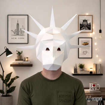 Statue of the liberty mask Statue of the liberty mask